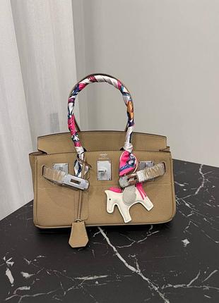 Шкіряна сумка ермес люкс