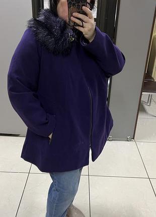 Шикарное пальто большого размера