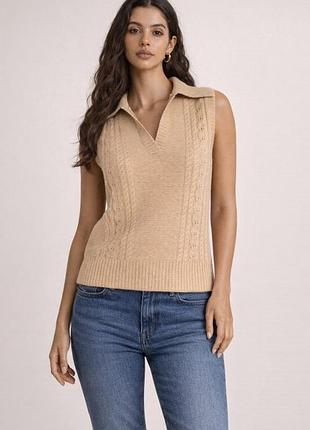 Жилетка вʼязана