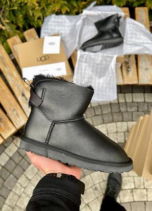 Жіночі уггі ugg bailey bow leather