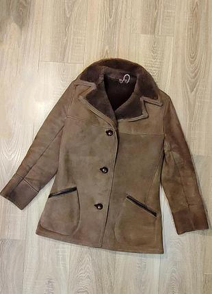 Натуральні дублянки карамельна вінтаж