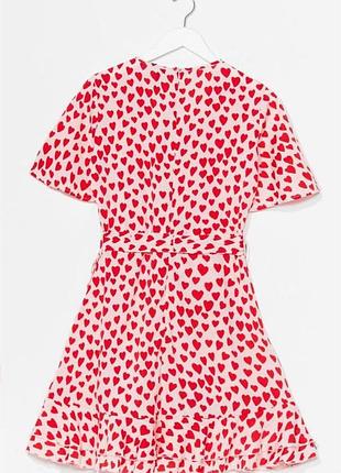 Нова, сукня, в сердечка, платье, плаття, 5