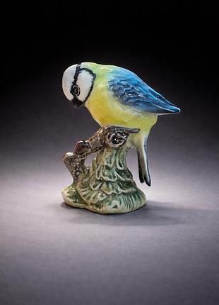 Порцелянова статуетка пташка синиця (blue tit) beswick