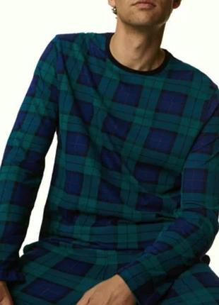 Нова без навісної бірки з контрольками чоловіча піжама, домашній костюм