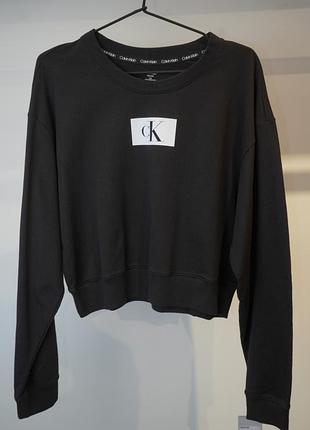 Светр жіночий / чорний / розмір l / calvin klein jeans