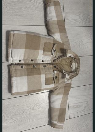 Рубашка тепла в клітинку