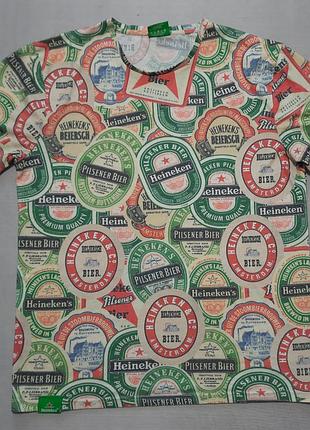 Винтажная футболка heineken