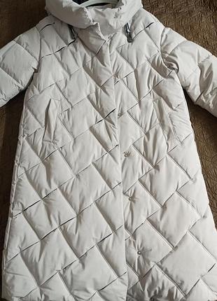 Зимний теплый пуховик