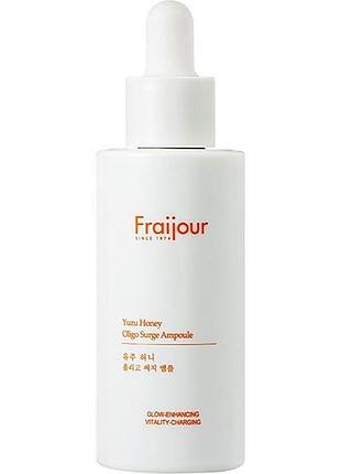 Сироватка для сяйва шкіри yuzu honey oligo surge ampoule, fraijour - 50 мл