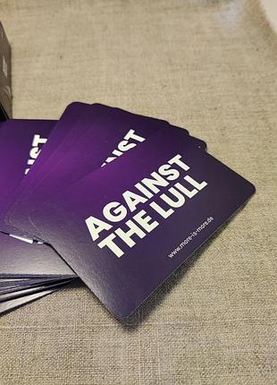 Карткова гра "against the lull". 2