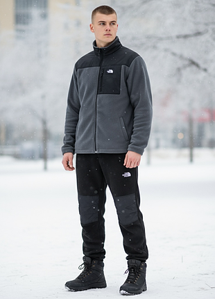 Костюм зіпер tnf + штани tnf (вставки з плащівки)