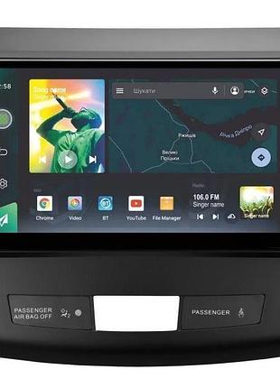 Штатна магнітола sigma x9464 4+64 gb mitsubishi outlander 2 cw0w 2005-2011 (b) 9"