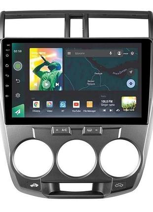 Штатная магнитола sigma x10464 10 4+64 gb honda city 2008-2013 10"