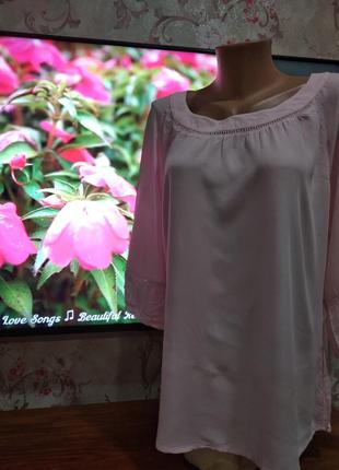 Нежно розовая блуза, esprit6 фото