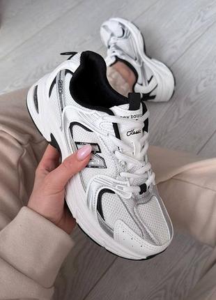 New balance 530 white-black