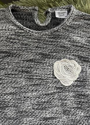 Сіренька кофточка на р.140