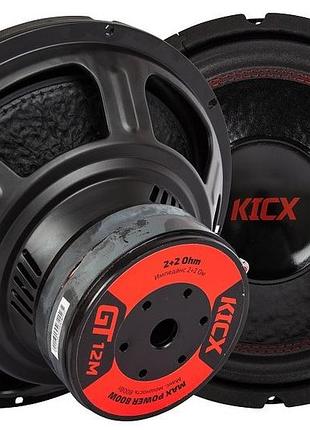 Сабвуфер kicx gt-12m