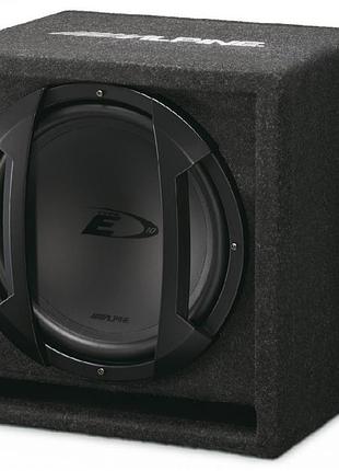 Корпусный сабвуфер alpine sbe-1044br