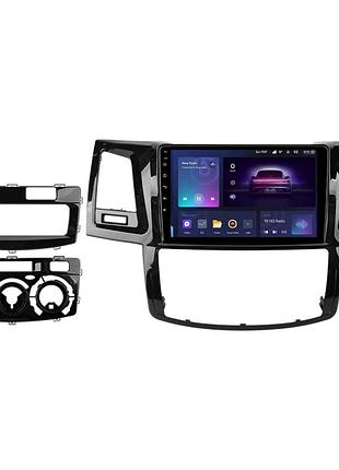 Штатная магнитола teyes cc3 2k 6+128 gb toyota fortuner 1 an50 an60 hilux revo vigo 2005-2007 9"