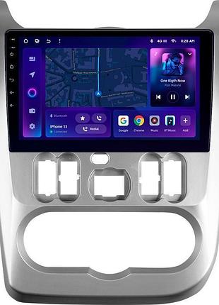 Штатна магнітола ams moss m2 4+32 gb renault logan 1 sandero for dacia duster 2009-2017 9"