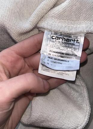 Сірий світшот carhartt 5