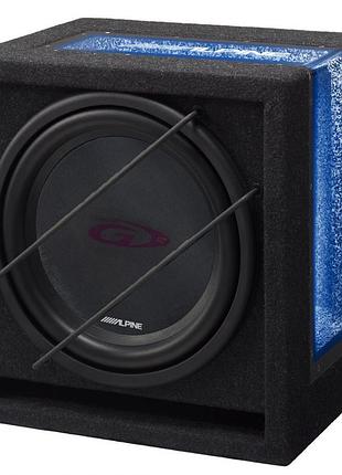 Корпусный сабвуфер alpine sbg-1224br