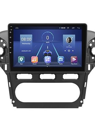 Штатная магнитола lesko для ford mondeo iv рестайлинг 2010-2014 экран 10" 2/32gb 4g wi-fi gps top