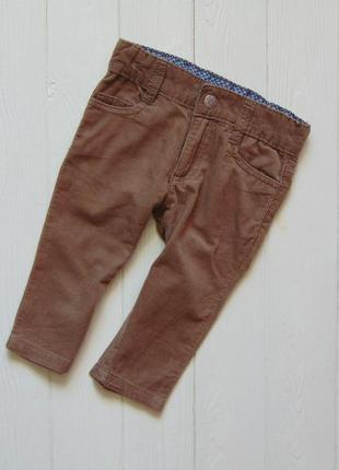 Texstar. розмір 4-6 місяців, ріст 68 див. тонкі вельветові штани для маленької принцеси1 фото