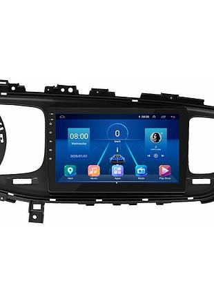 Штатна магнітола lesko для kia optima iii рестайлинг 2013-2015 екран 9" 6/128gb 4g wi-fi gps top