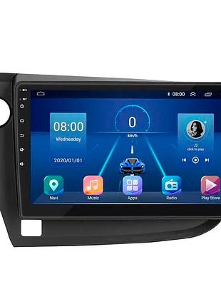 Штатная магнитола lesko для honda insight ii 2009-2011 экран 9" 6/128gb 4g wi-fi gps top