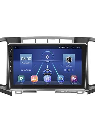 Штатна магнітола lesko для toyota venza i рестайлинг 2012-2017 екран 9" 6/128gb 4g wi-fi gps top