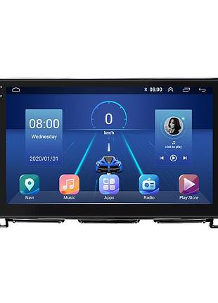 Штатная магнитола lesko для nissan np300 2008-2015 экран 9" 4/64gb 4g wi-fi gps top