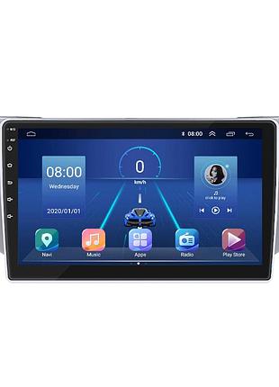 Штатная магнитола lesko для toyota harrier ii (xu30) 2003-2013 экран 9" 4/32gb 4g wi-fi gps top