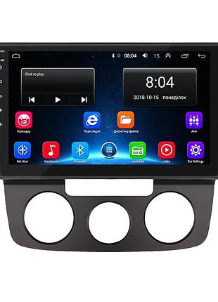 Штатна магнітола lesko для volkswagen jetta v 2005-2011 екран 10" 2/32gb wi-fi gps base