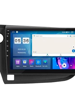 Штатна магнітола lesko для honda insight ii 2009-2011 екран 9" 4/64gb carplay 4g wi-fi gps prime