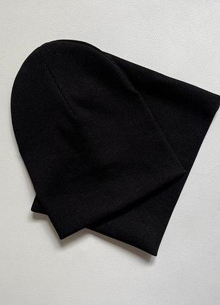 Шапка та хомут демі рубчик