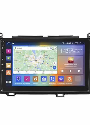 Штатная магнитола lesko для toyota sienna iii 2010-2014 экран 9" 4/64gb carplay 4g wi-fi gps prime