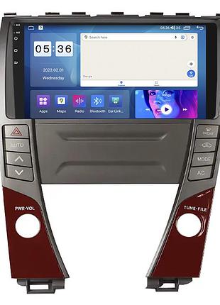 Штатна магнітола lesko для lexus es v рестайлинг 2009-2012 екран 9" 2/32gb carplay 4g wi-fi gps prime