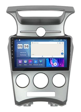 Штатна магнітола lesko для kia carens ii (un) 2006-2012 екран 9" 2/32gb carplay 4g wi-fi gps prime