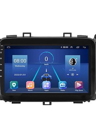 Штатна магнітола lesko для kia carens iii (rp) 2013-2019 екран 9" 4/32gb 4g wi-fi gps top