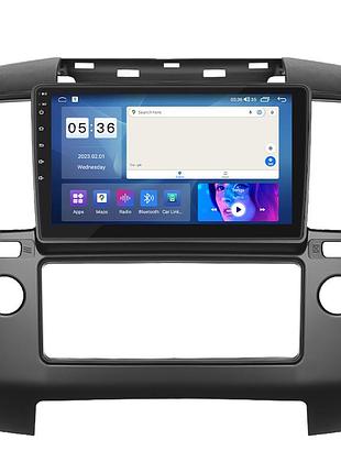 Штатна магнітола lesko для nissan navara (frontier) iii (d40) 2004-2010 екран 9" 2/32gb carplay 4g wi-fi gps prime