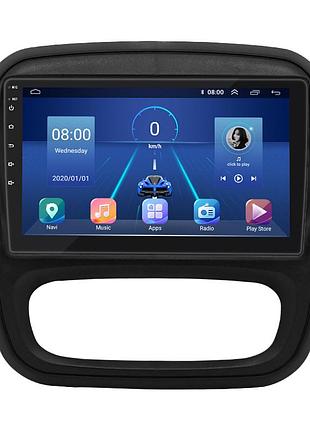 Штатная магнитола lesko для nissan nv300 2016-н.в. экран 9" 4/64gb 4g wi-fi gps top