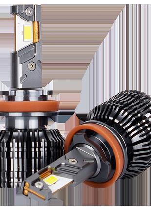 Led лампи автомобільні drivex ul-01 h11 5.5k 65w can