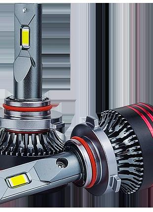 Led лампи автомобільні drivex fe-01 hb4/9006 57w can 9-16v 6k