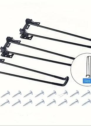 Комплект ножки для стола из эпоксидной смолы 32 см/3 шт.
