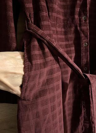 Платье вельветовое 2