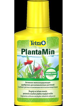 Добриво tetra plantamin для зелених акваріумних рослин з залізом 100 мл на 400 л