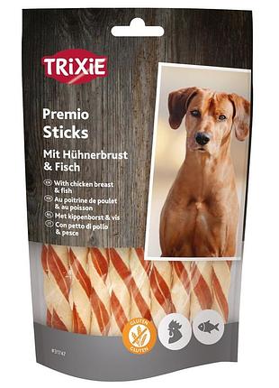 Лакомство trixie premio fish chicken sticks для собак с курицей и рыбой 80 г