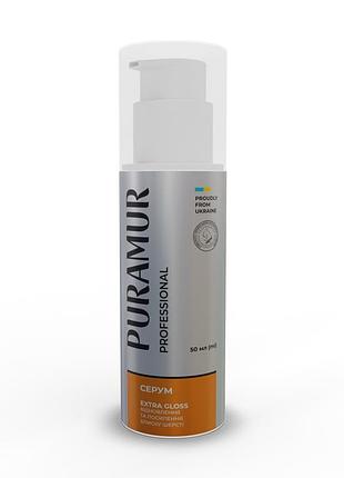 Серум puramur extra gloss восстановление и усиление блеска шерсти 50 мл