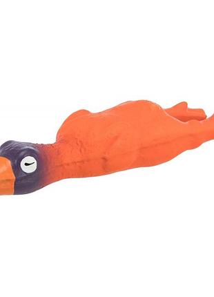 Іграшка trixie для собак гусак з пискавкою латекс 14 см